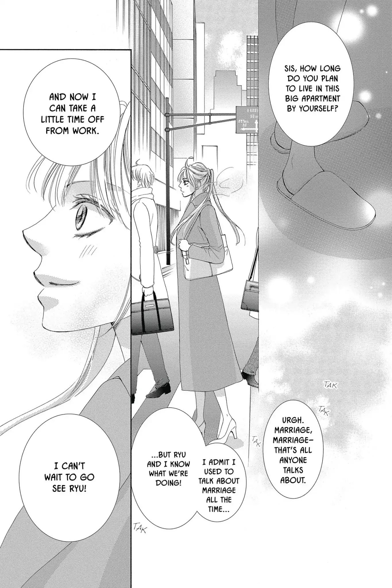 Totsuzen Desu ga, Ashita Kekkon Shimasu Chapter 35 page 17 - Chapter 35: Vol.8 Battle 35: The pain of parting is nothing to the joy of meeting again. - Charles Dickens