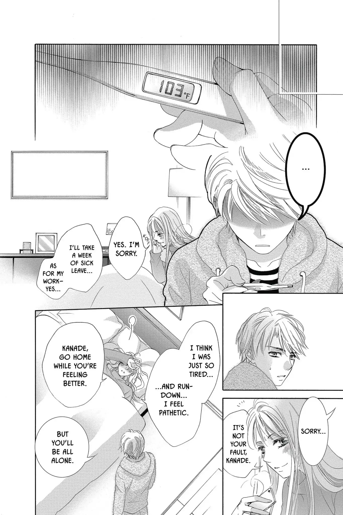 Totsuzen Desu ga, Ashita Kekkon Shimasu Chapter 35 page 18 - Chapter 35: Vol.8 Battle 35: The pain of parting is nothing to the joy of meeting again. - Charles Dickens