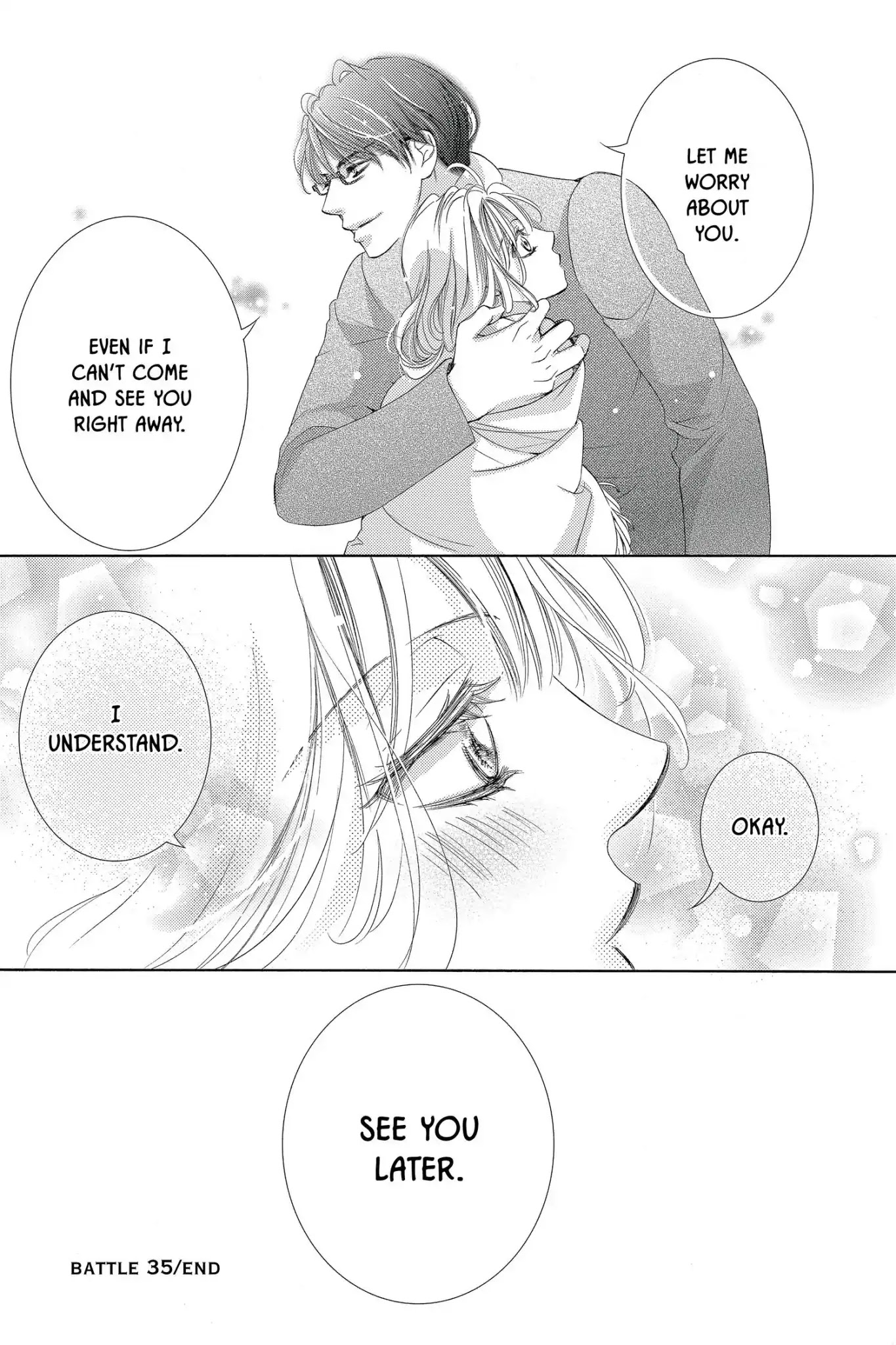 Totsuzen Desu ga, Ashita Kekkon Shimasu Chapter 35 page 43 - Chapter 35: Vol.8 Battle 35: The pain of parting is nothing to the joy of meeting again. - Charles Dickens