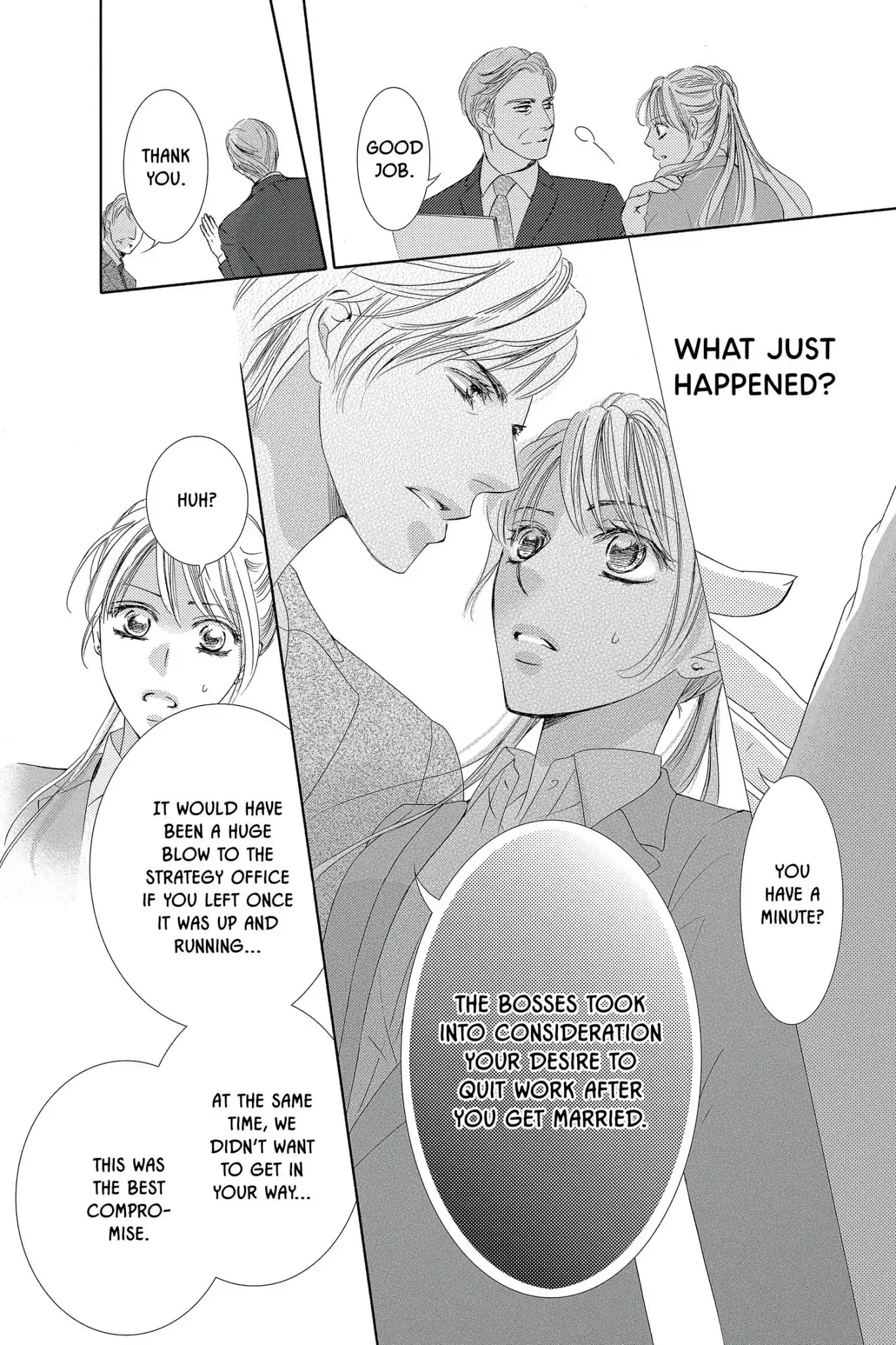 Totsuzen Desu ga, Ashita Kekkon Shimasu Chapter 36 page 23 - Chapter 36: Vol.8 Battle 36: Only people who are capable of loving strongly can also suffer great sorrow. - Leo Tolstoy