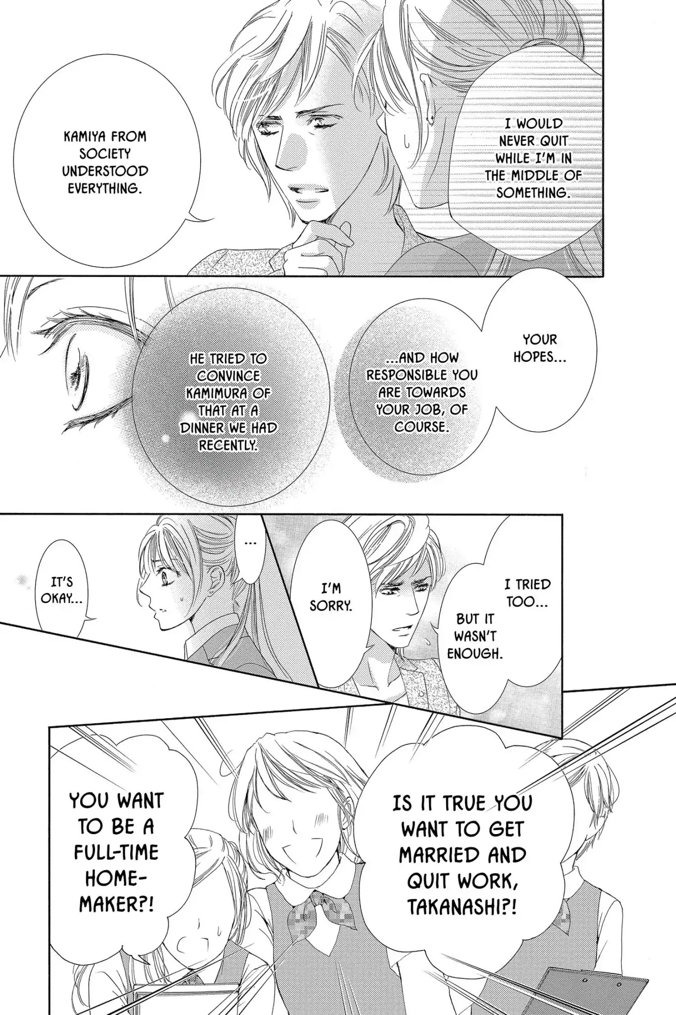 Totsuzen Desu ga, Ashita Kekkon Shimasu Chapter 36 page 24 - Chapter 36: Vol.8 Battle 36: Only people who are capable of loving strongly can also suffer great sorrow. - Leo Tolstoy