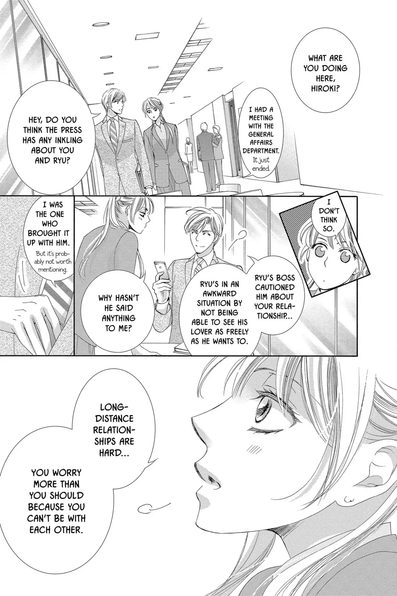 Totsuzen Desu ga, Ashita Kekkon Shimasu Chapter 36 page 8 - Chapter 36: Vol.8 Battle 36: Only people who are capable of loving strongly can also suffer great sorrow. - Leo Tolstoy