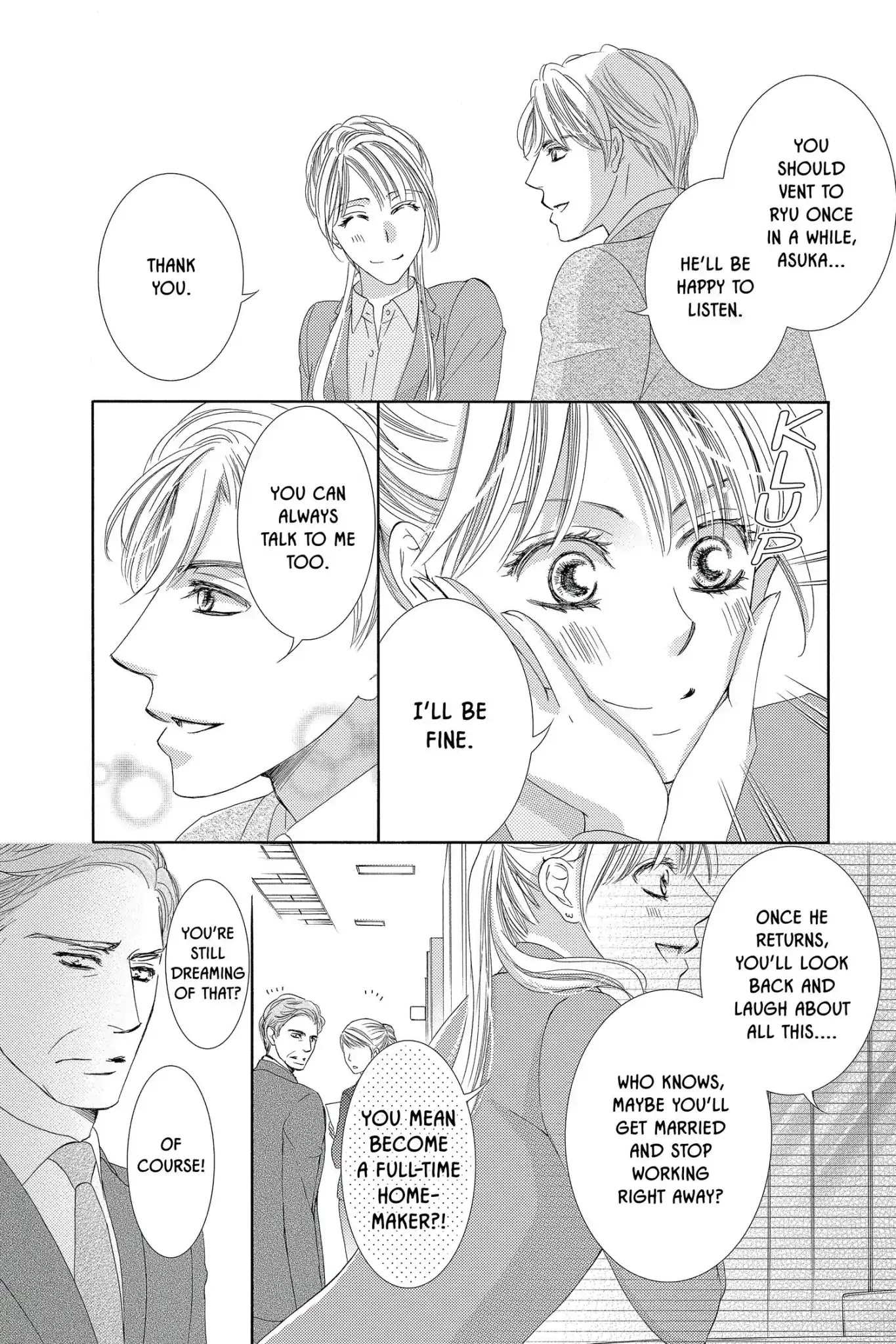 Totsuzen Desu ga, Ashita Kekkon Shimasu Chapter 36 page 9 - Chapter 36: Vol.8 Battle 36: Only people who are capable of loving strongly can also suffer great sorrow. - Leo Tolstoy