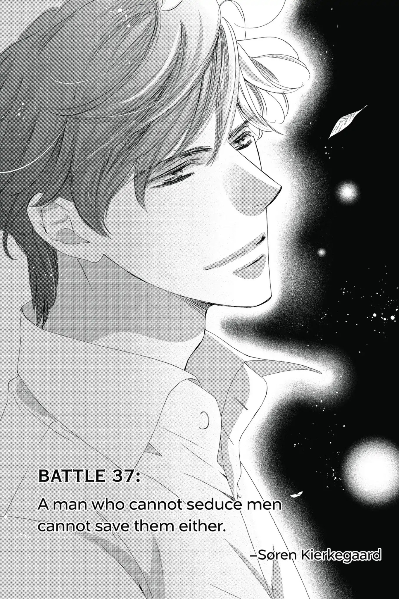 Totsuzen Desu ga, Ashita Kekkon Shimasu Chapter 37 page 2 - Chapter 37: Vol.8 Battle 37: A man who cannot seduce men cannot save them either. - SØren Kierkegaard