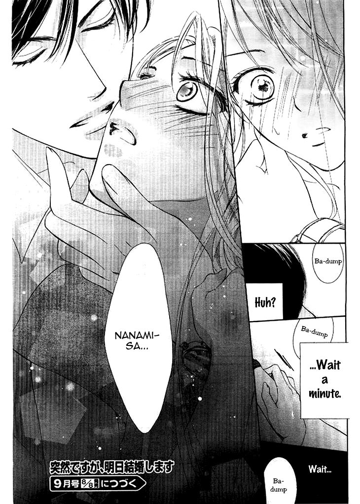 Totsuzen Desu ga, Ashita Kekkon Shimasu Chapter 4 page 34 - Chapter 4