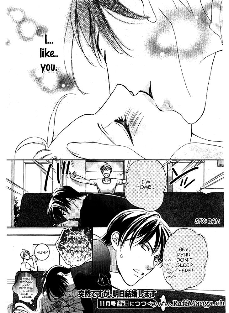 Totsuzen Desu ga, Ashita Kekkon Shimasu Chapter 6 page 35 - Chapter 6