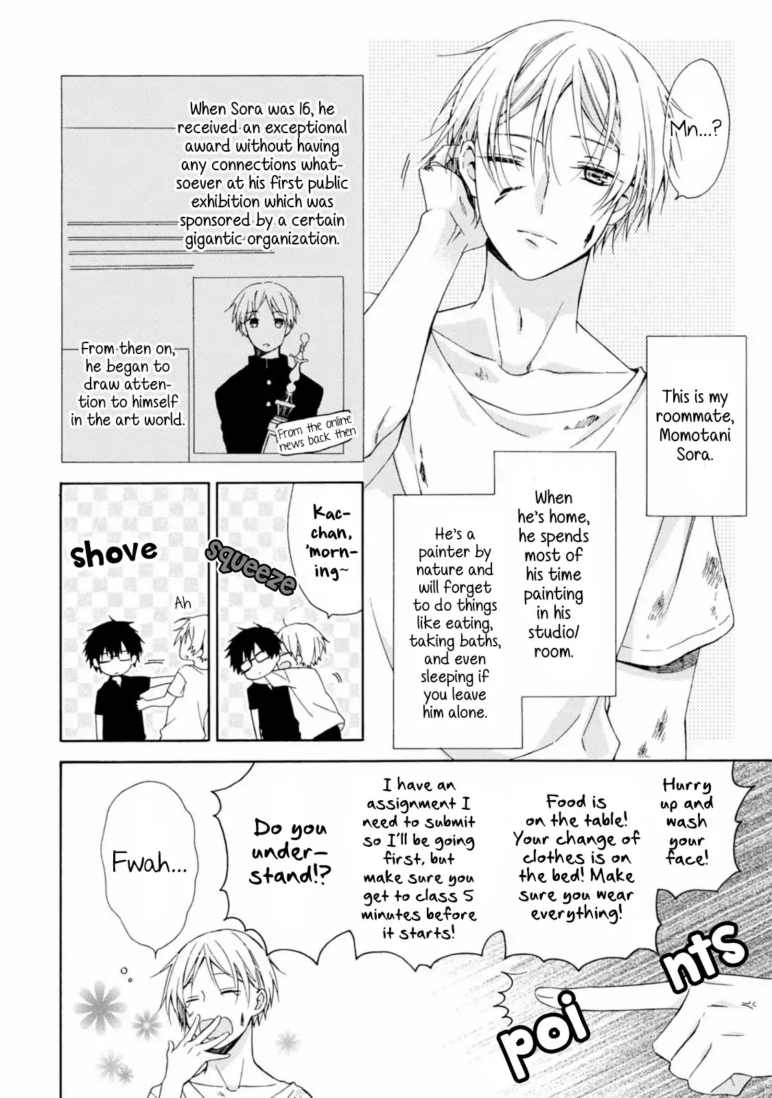 Totsuzen, Doukyonin ni Marking Saremashita Chapter 1 page 10 - Chapter 1