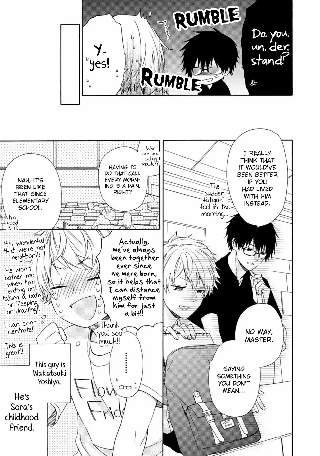 Totsuzen, Doukyonin ni Marking Saremashita Chapter 1 page 11 - Chapter 1