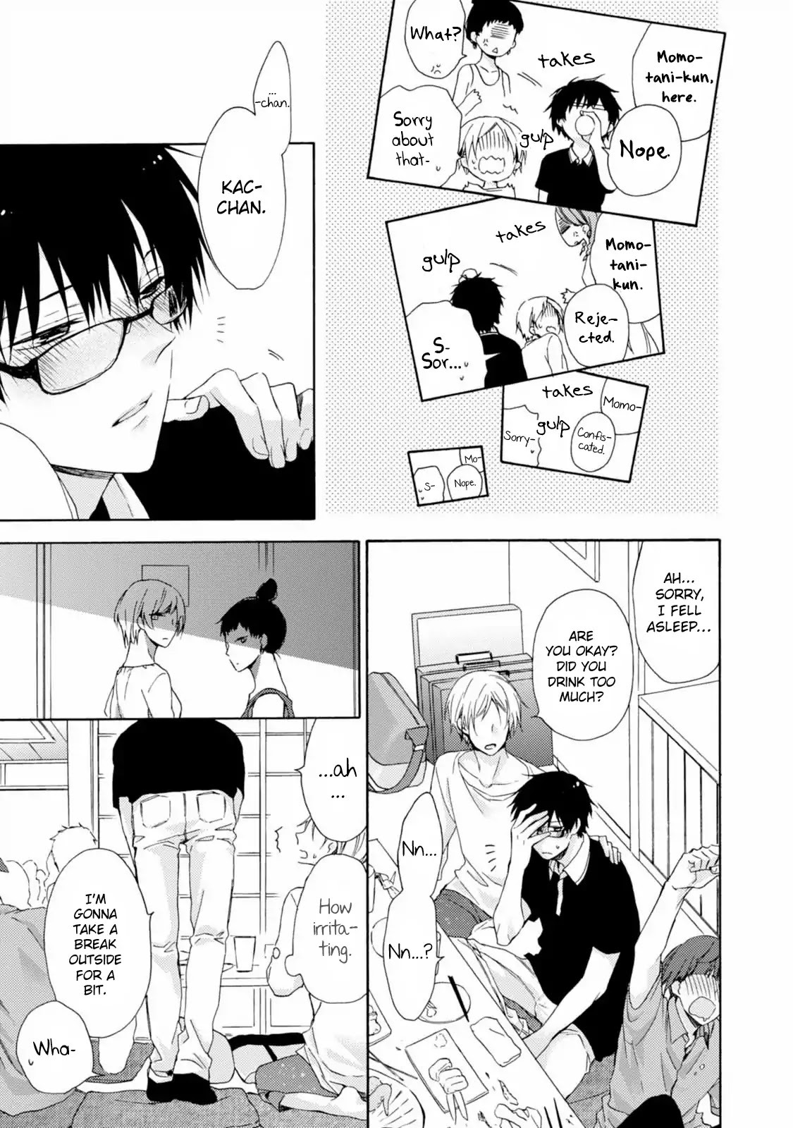 Totsuzen, Doukyonin ni Marking Saremashita Chapter 1 page 23 - Chapter 1