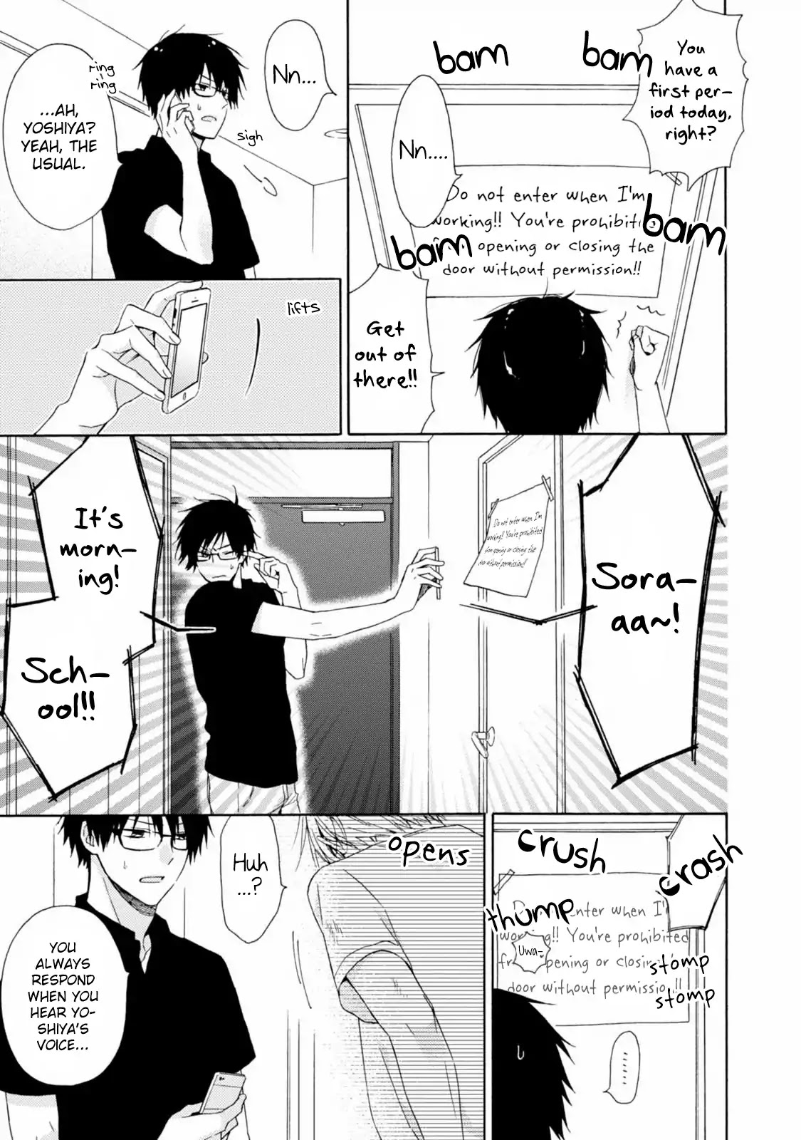 Totsuzen, Doukyonin ni Marking Saremashita Chapter 1 page 9 - Chapter 1