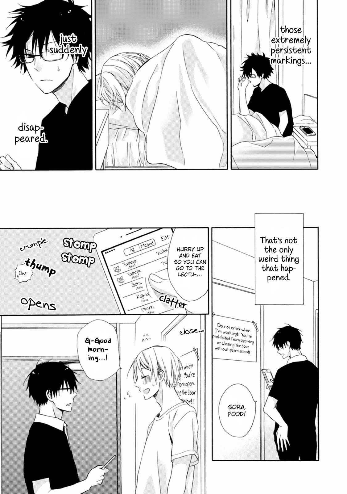 Totsuzen, Doukyonin ni Marking Saremashita Chapter 2 page 21 - Chapter 2