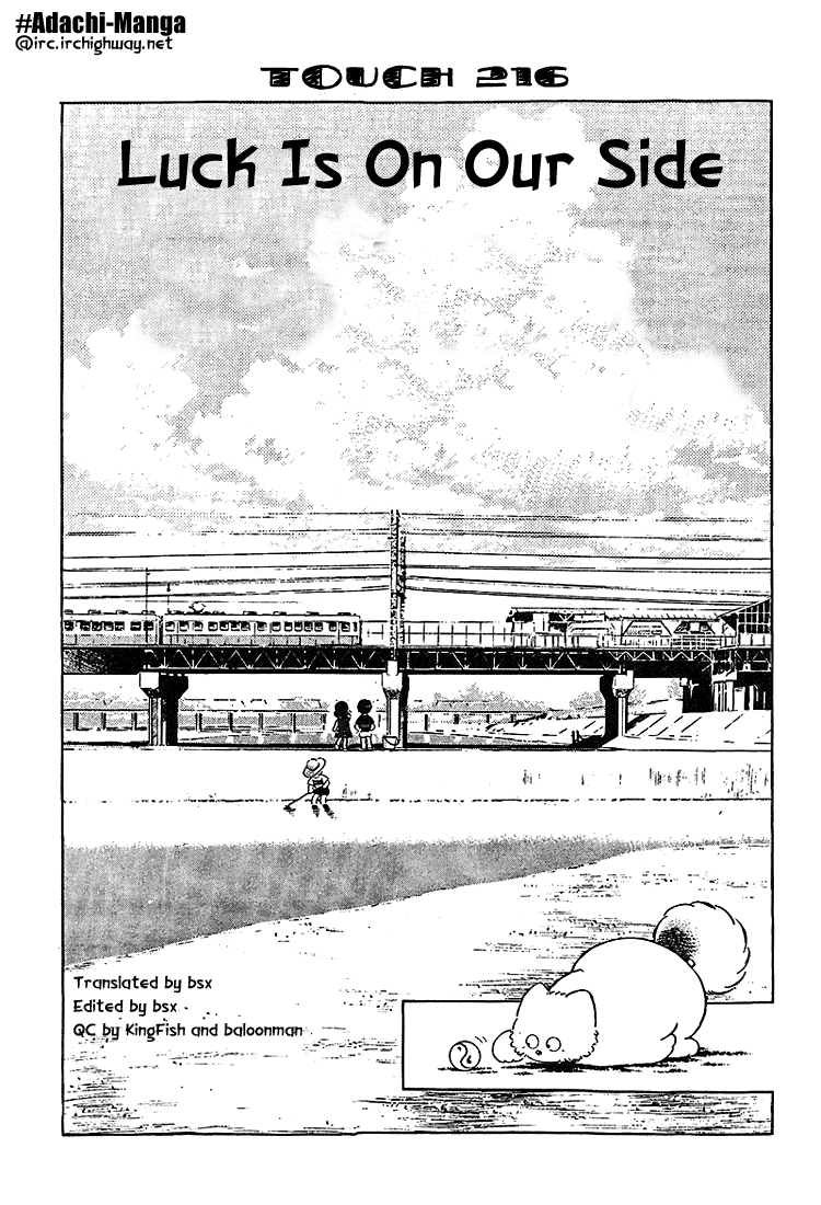 Touch Chapter 216 page 1 - Chapter 216: Luck Is On Our Side