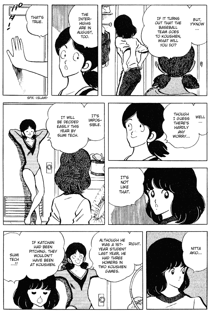 Touch Chapter 93 page 9 - Chapter 93: Koushien Over The Inter-Highs