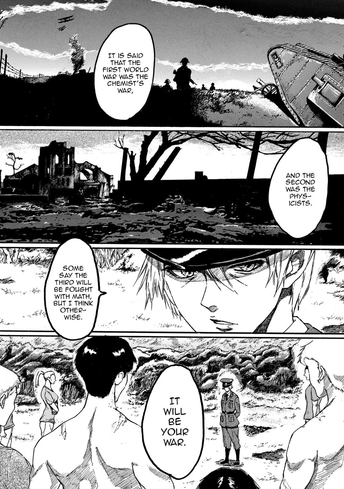 Toudoku ni ita Chapter 1 page 1 - Chapter 1: Fremder