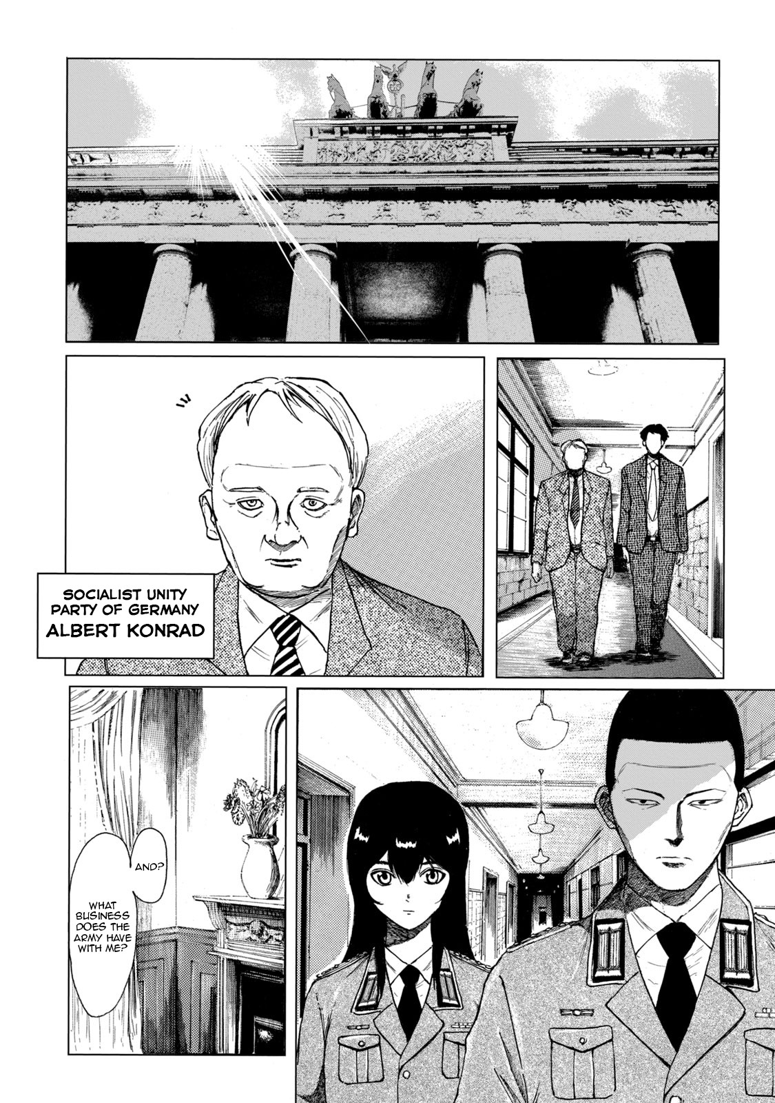 Toudoku ni ita Chapter 1 page 12 - Chapter 1: Fremder
