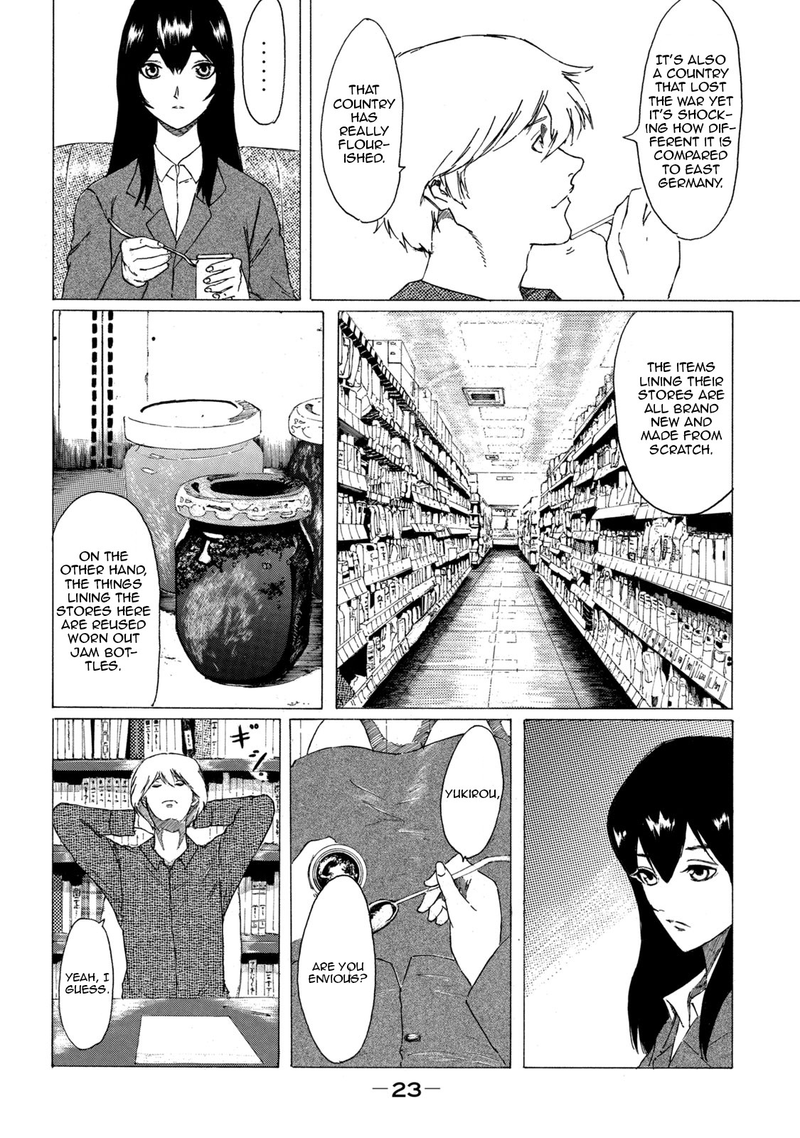 Toudoku ni ita Chapter 1 page 21 - Chapter 1: Fremder