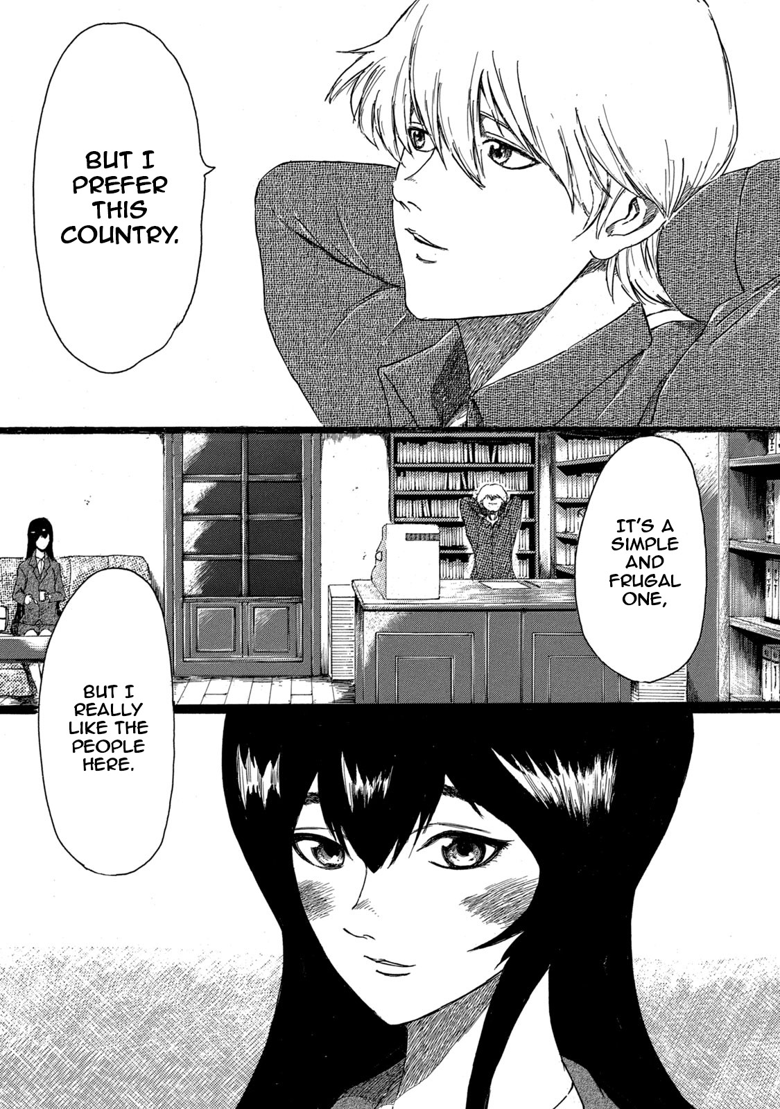 Toudoku ni ita Chapter 1 page 22 - Chapter 1: Fremder