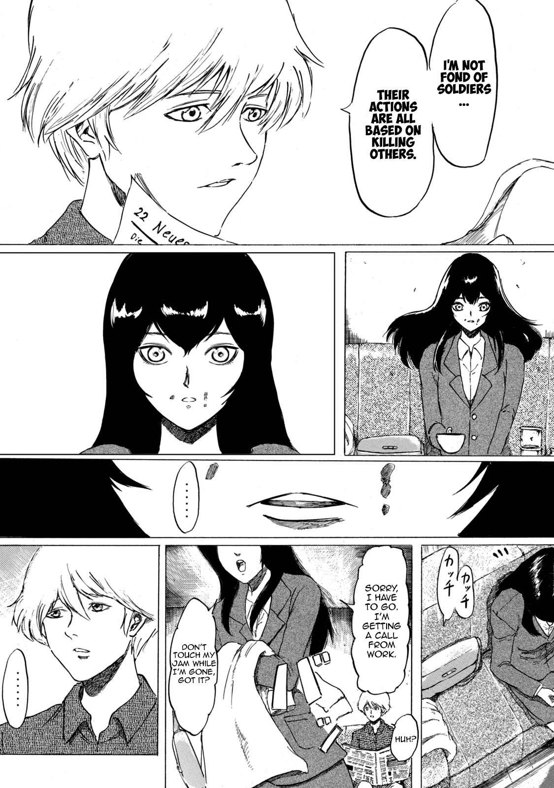 Toudoku ni ita Chapter 1 page 27 - Chapter 1: Fremder