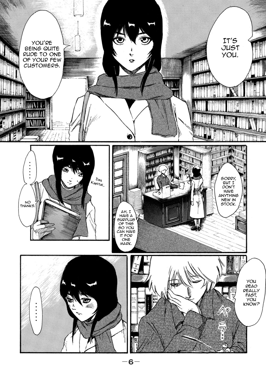 Toudoku ni ita Chapter 1 page 4 - Chapter 1: Fremder