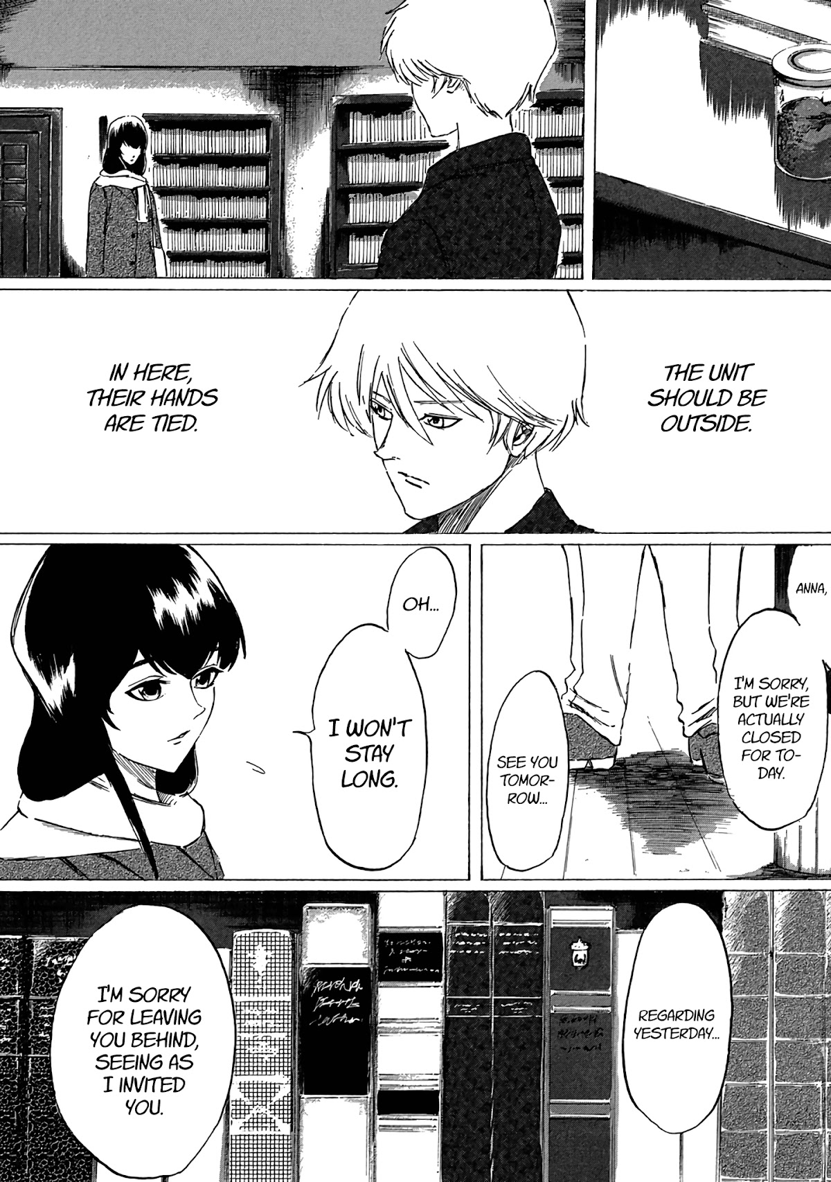 Toudoku ni ita Chapter 3 page 22 - Chapter 3: I shed no tear