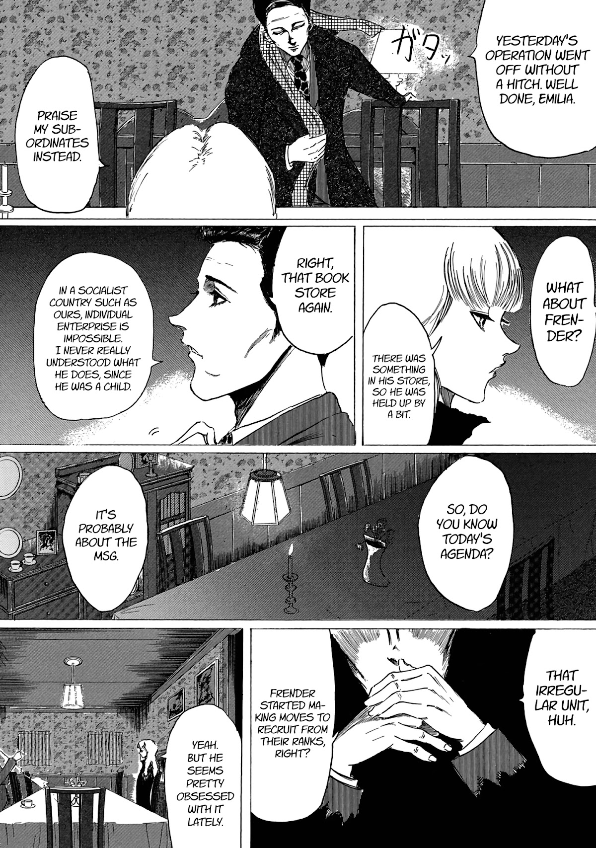 Toudoku ni ita Chapter 3 page 8 - Chapter 3: I shed no tear
