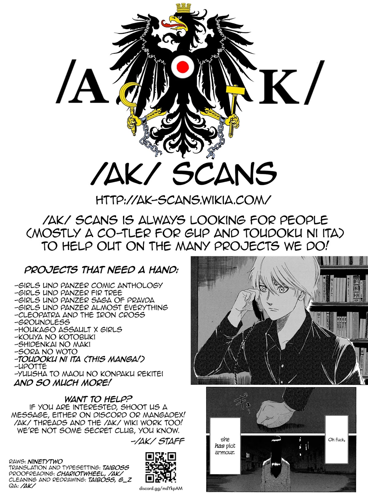 Toudoku ni ita Chapter 4 page 40 - Chapter 4: Human weapons with the bodies of gods