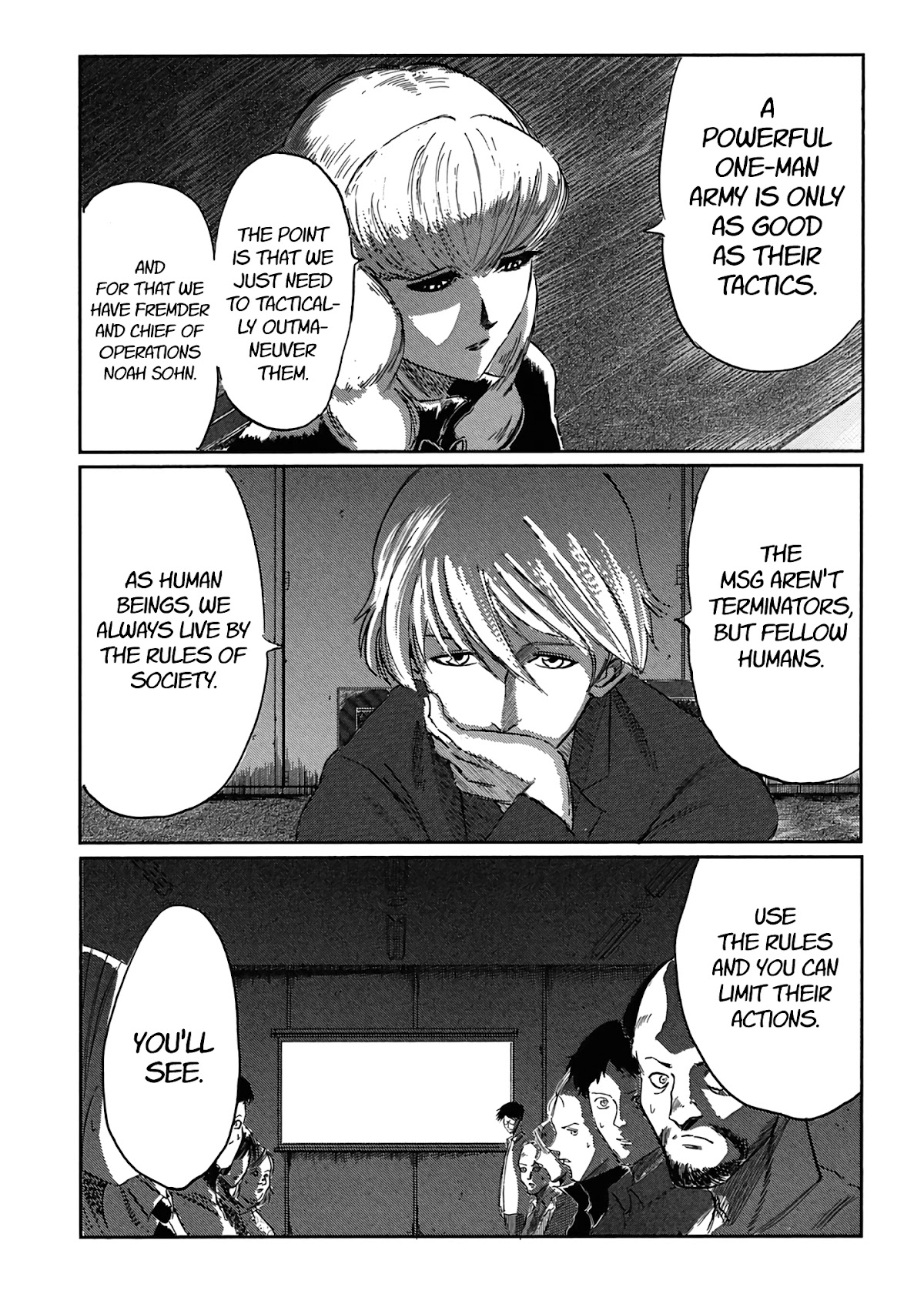 Toudoku ni ita Chapter 6 page 35 - Chapter 6: What's a "Terminator"?