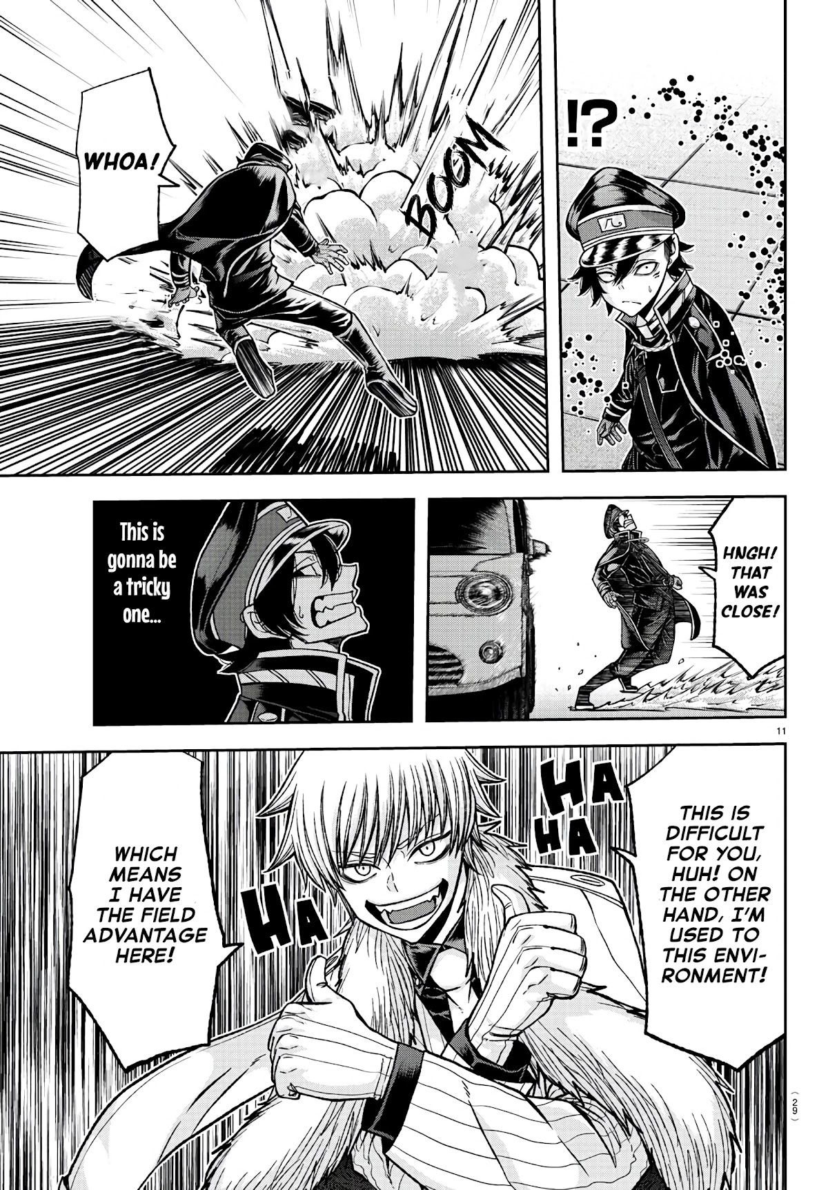 Tougen Anki Chapter 100 page 12 - Chapter 100: Don't let your guard down! Stand firm!!