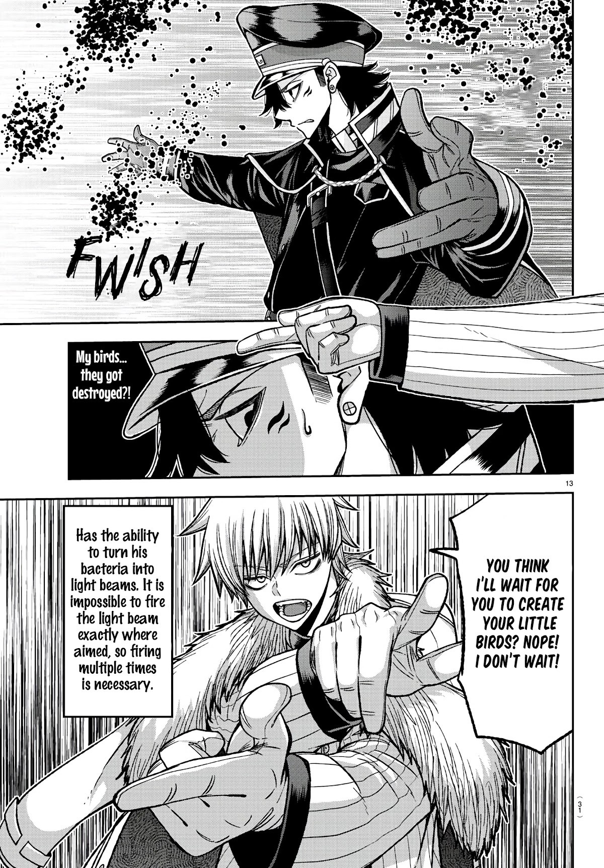 Tougen Anki Chapter 100 page 14 - Chapter 100: Don't let your guard down! Stand firm!!