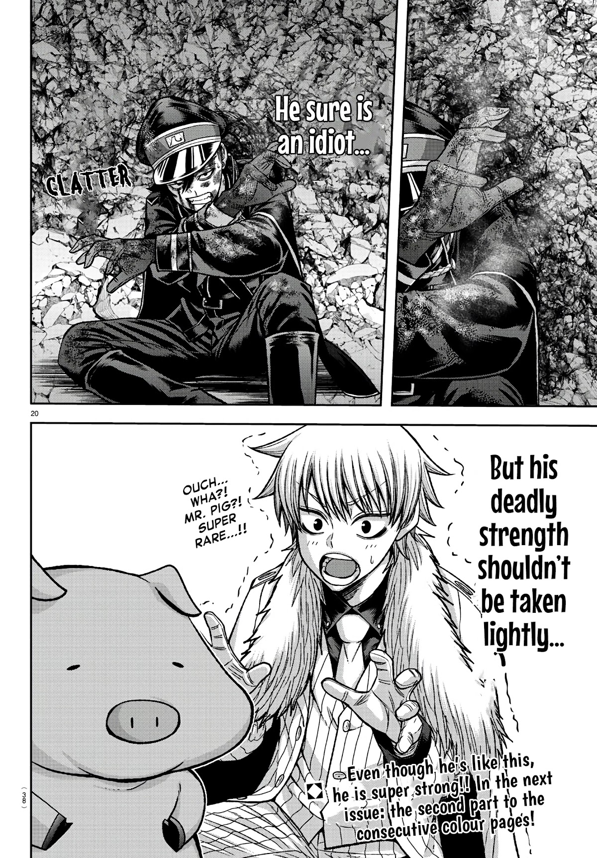 Tougen Anki Chapter 100 page 20 - Chapter 100: Don't let your guard down! Stand firm!!