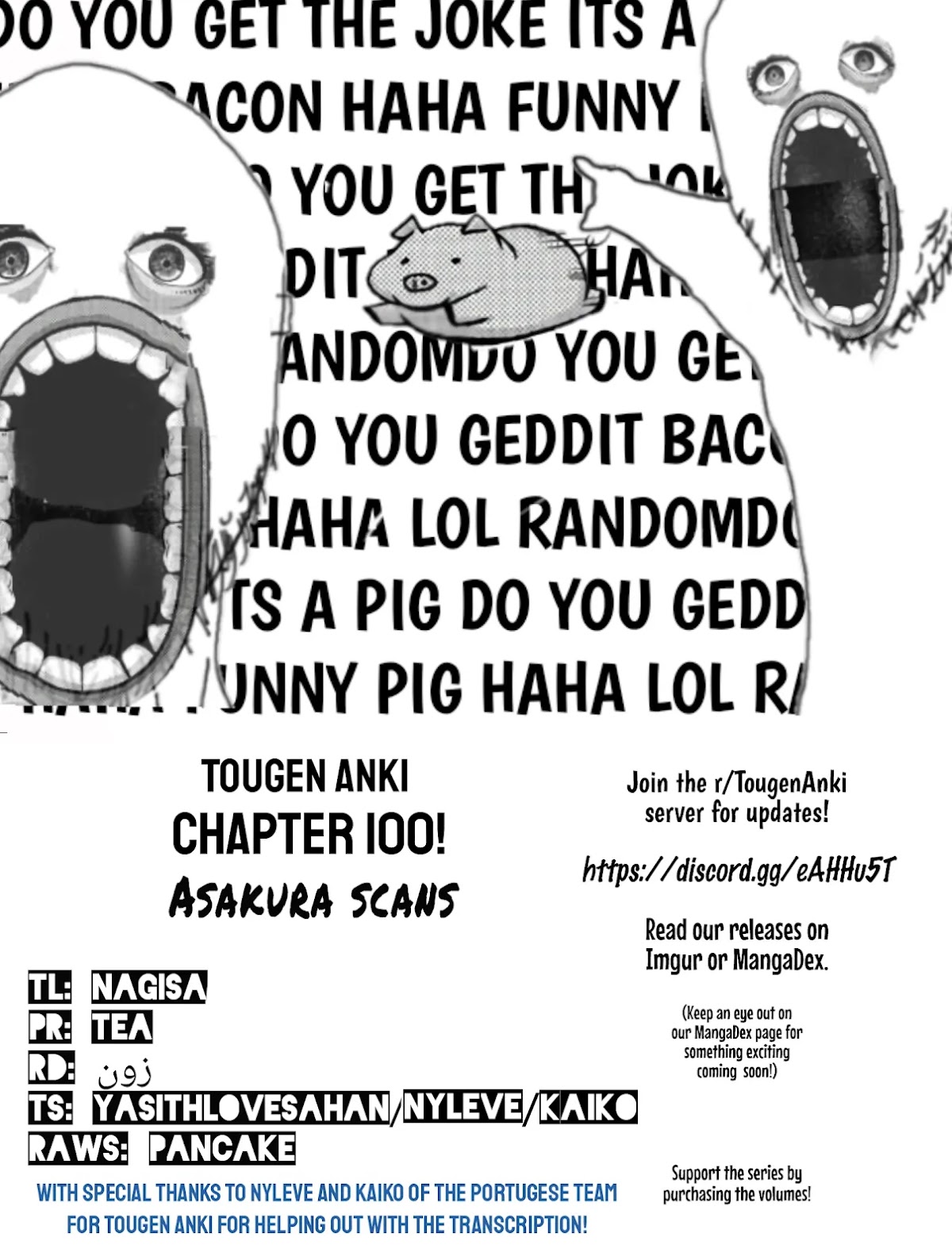 Tougen Anki Chapter 100 page 23 - Chapter 100: Don't let your guard down! Stand firm!!