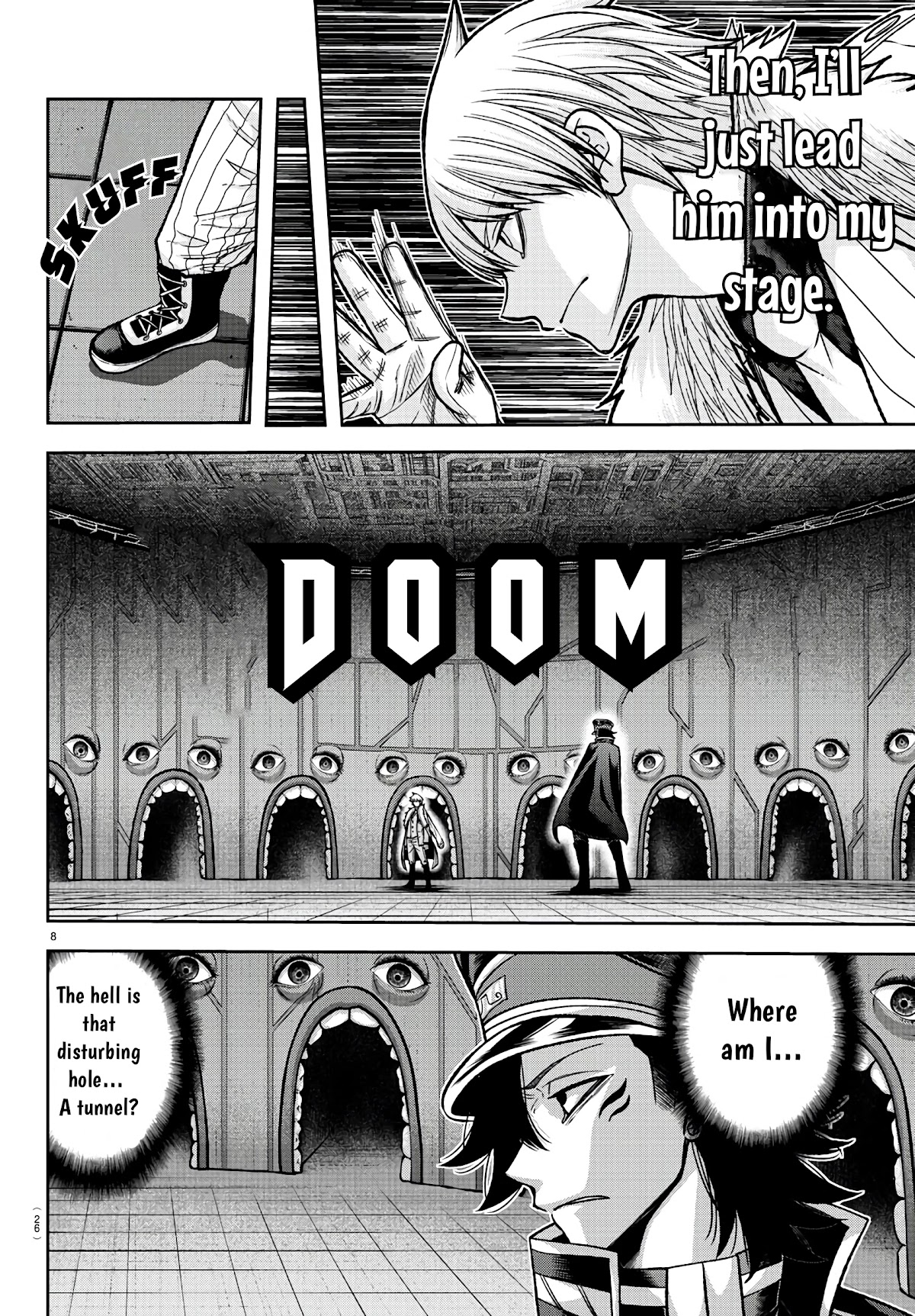 Tougen Anki Chapter 100 page 9 - Chapter 100: Don't let your guard down! Stand firm!!