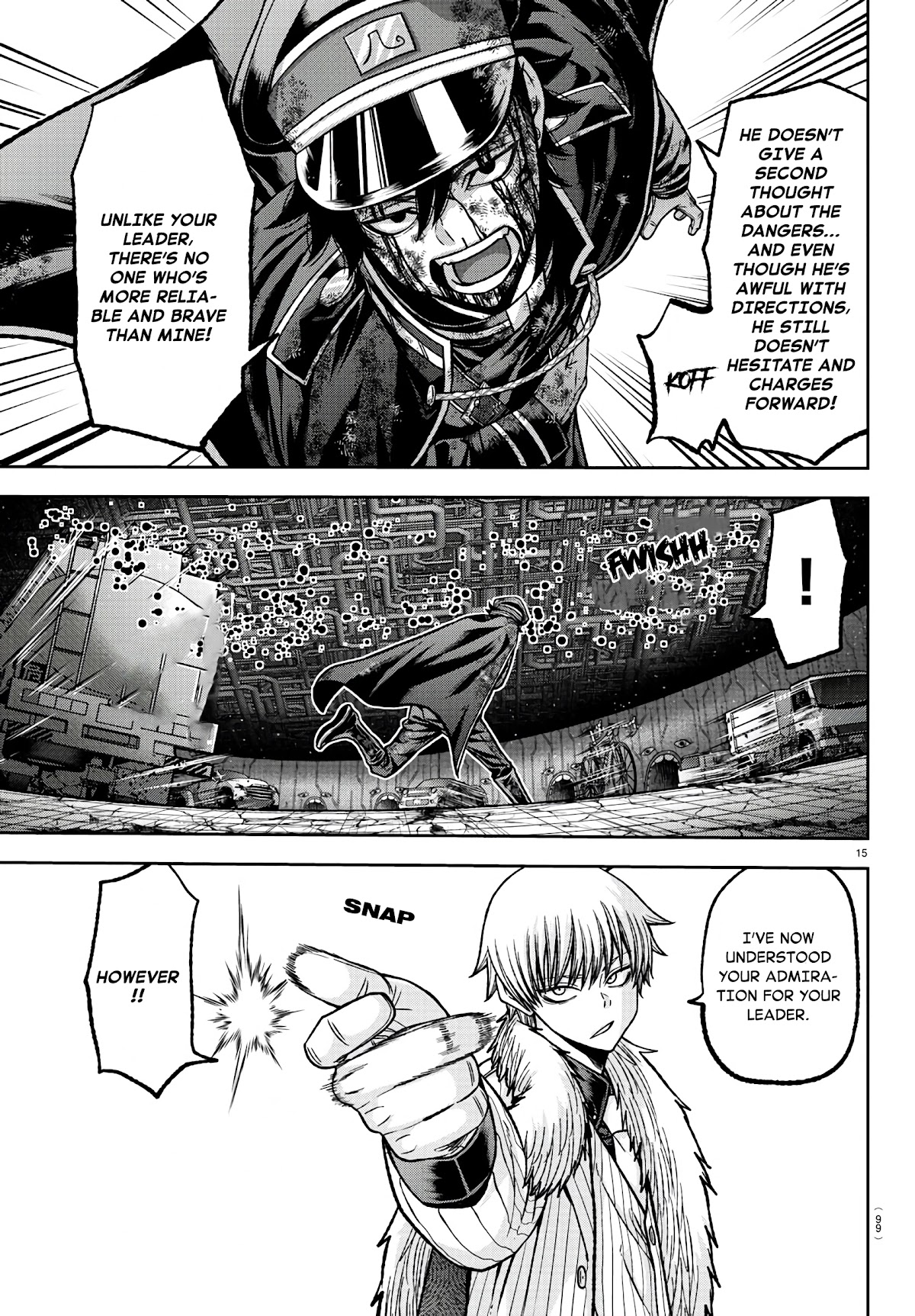 Tougen Anki Chapter 101 page 16 - Chapter 101: Captain's Back!