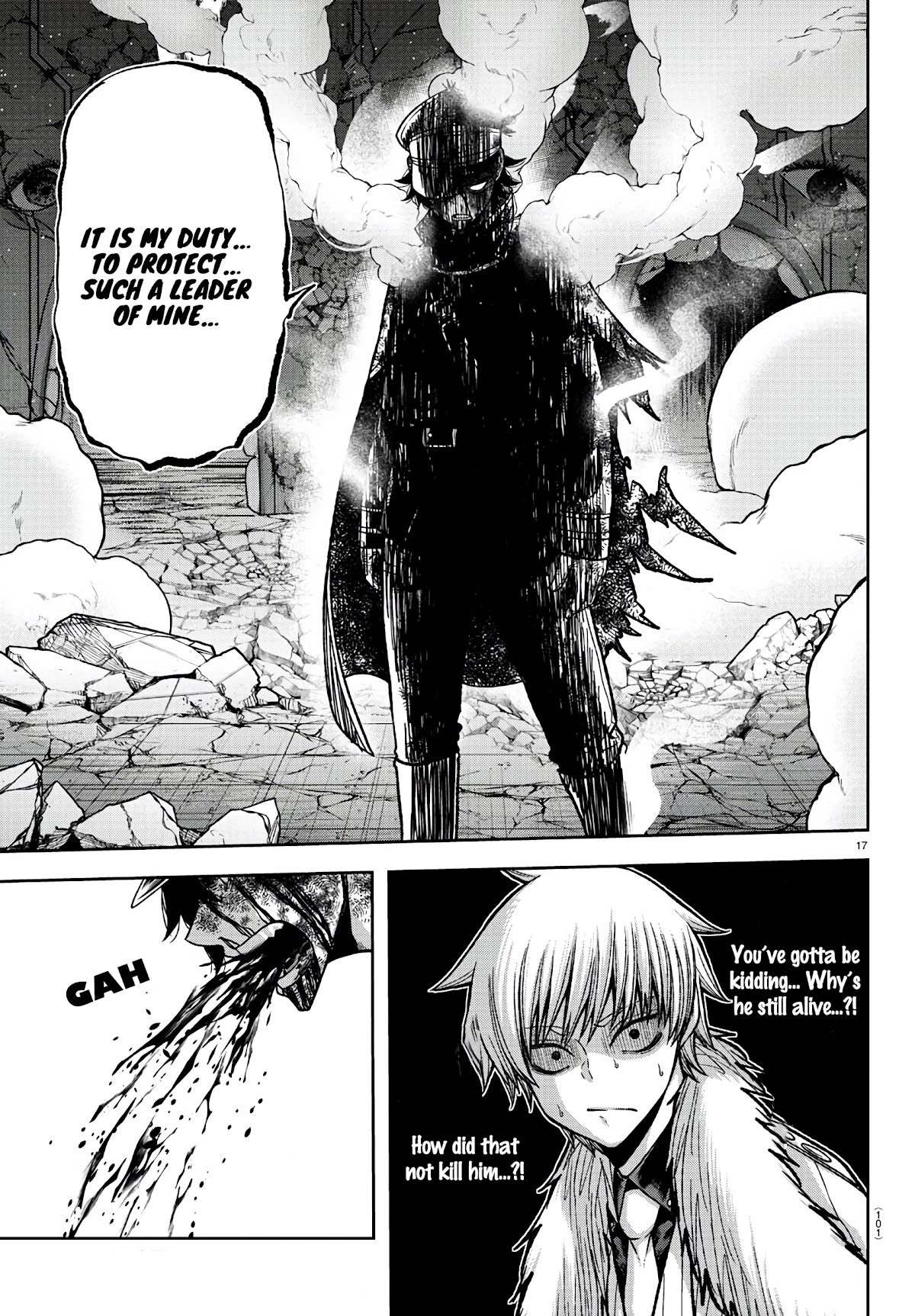 Tougen Anki Chapter 101 page 18 - Chapter 101: Captain's Back!