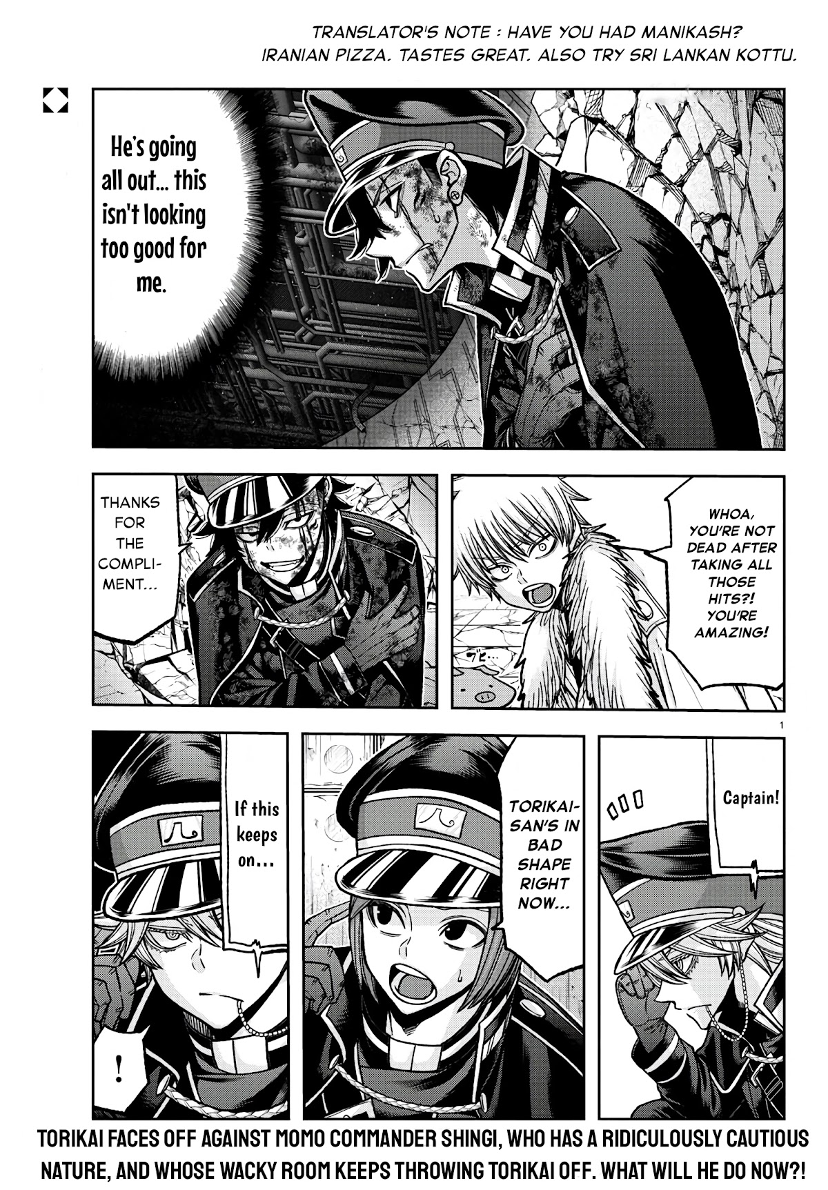 Tougen Anki Chapter 101 page 2 - Chapter 101: Captain's Back!