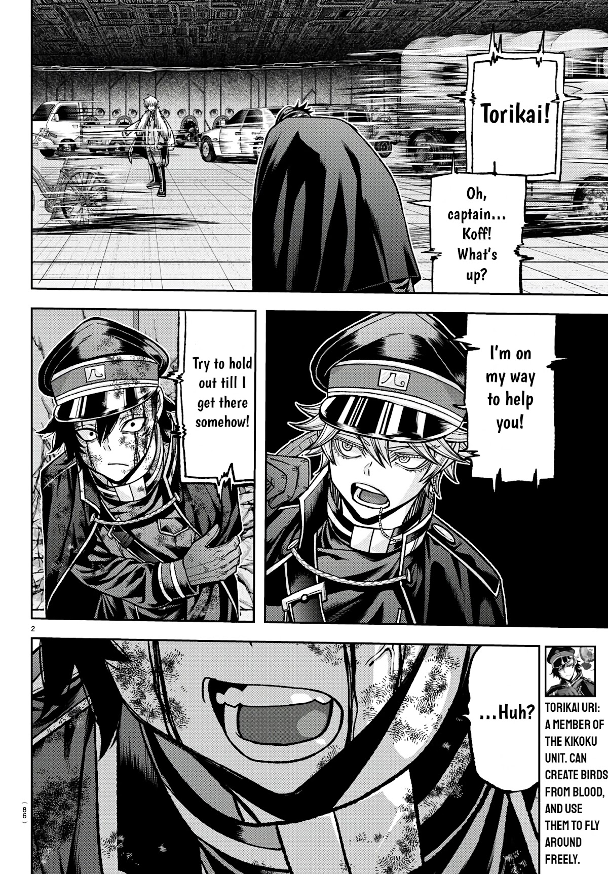 Tougen Anki Chapter 101 page 3 - Chapter 101: Captain's Back!