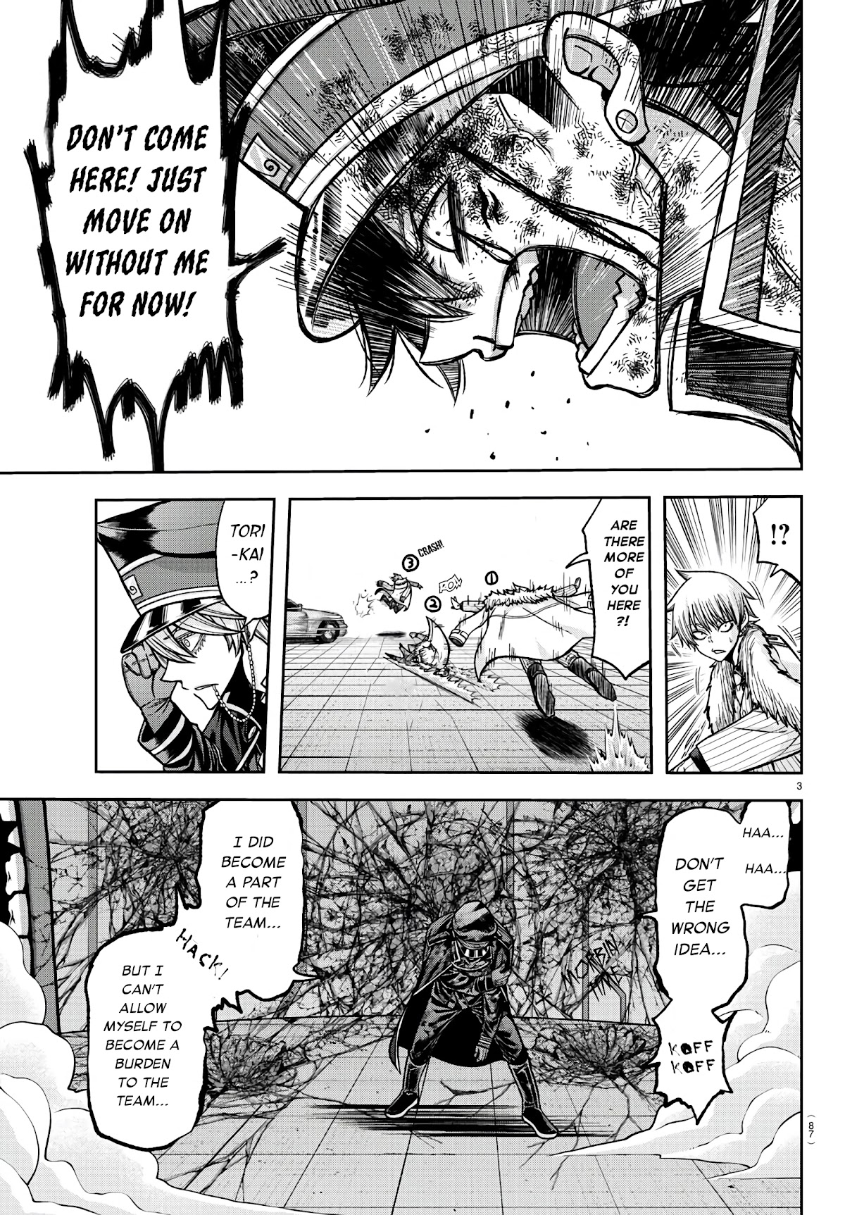 Tougen Anki Chapter 101 page 4 - Chapter 101: Captain's Back!