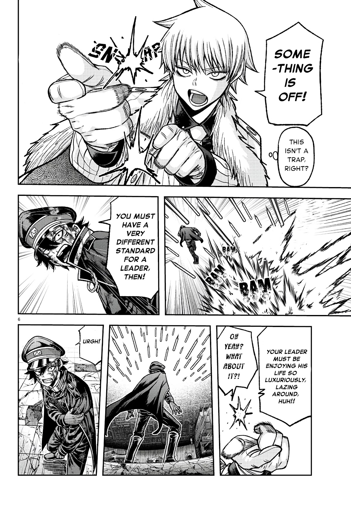 Tougen Anki Chapter 101 page 8 - Chapter 101: Captain's Back!