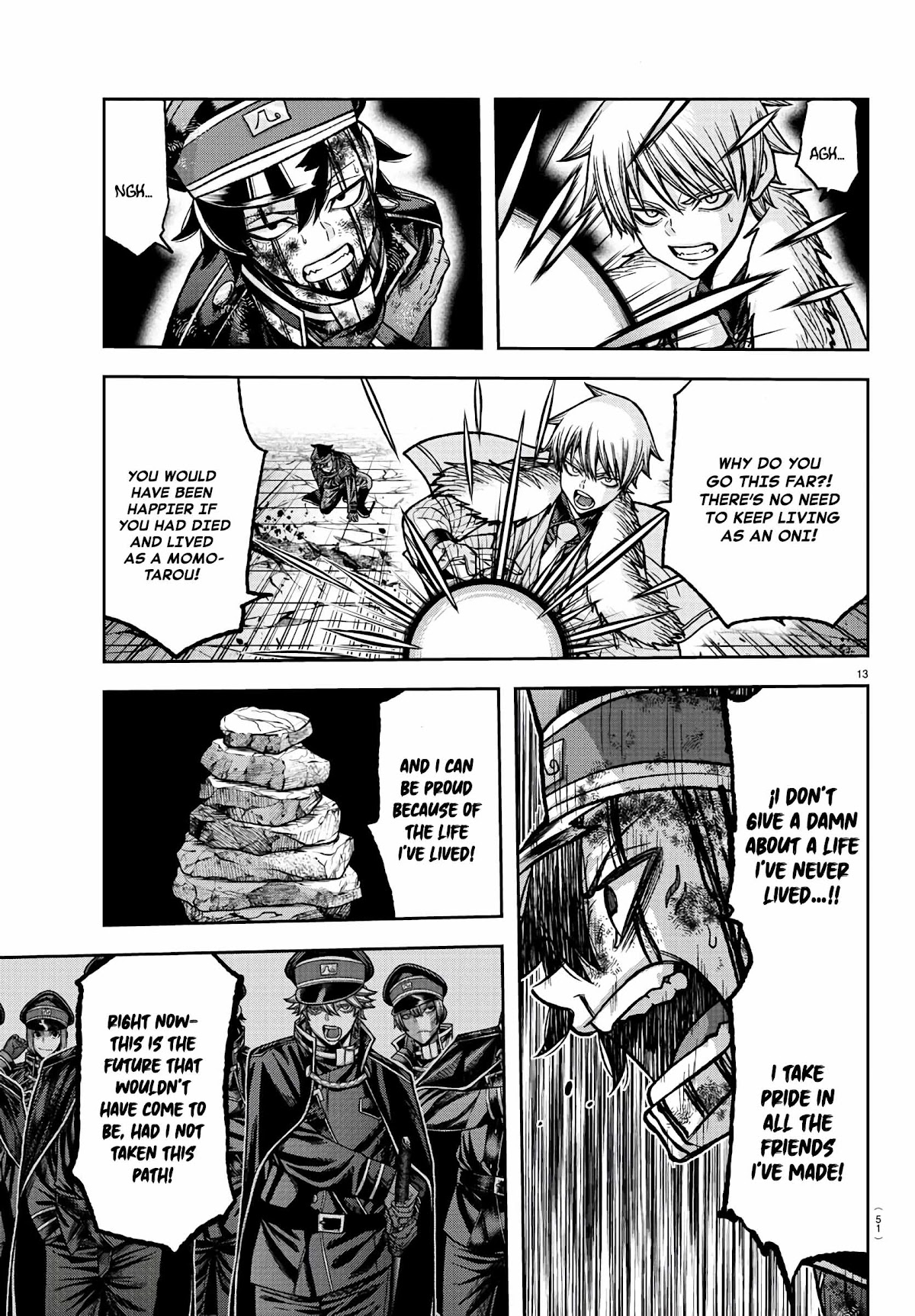 Tougen Anki Chapter 102 page 12 - Chapter 102: Blood Stained Wings