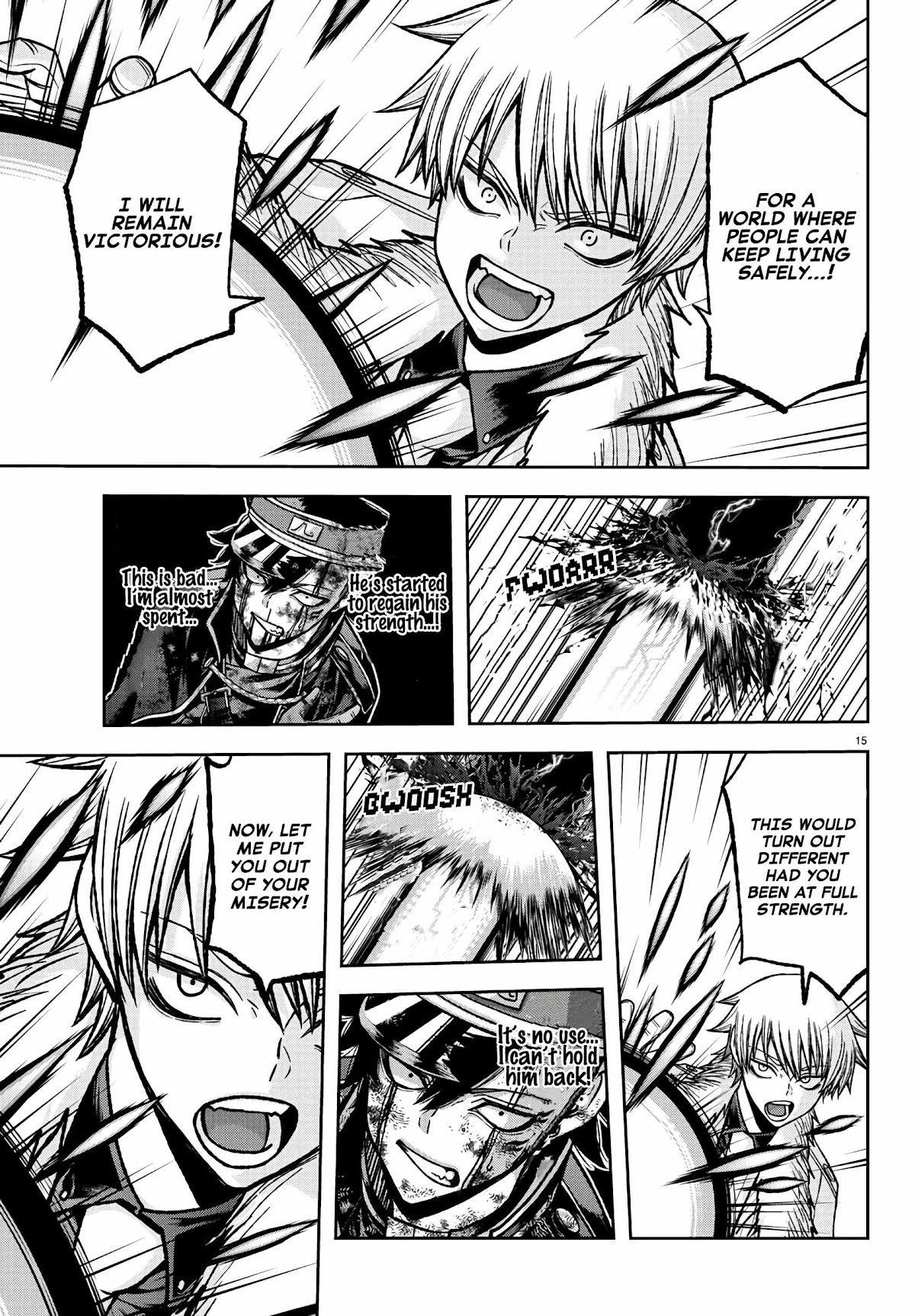 Tougen Anki Chapter 102 page 14 - Chapter 102: Blood Stained Wings
