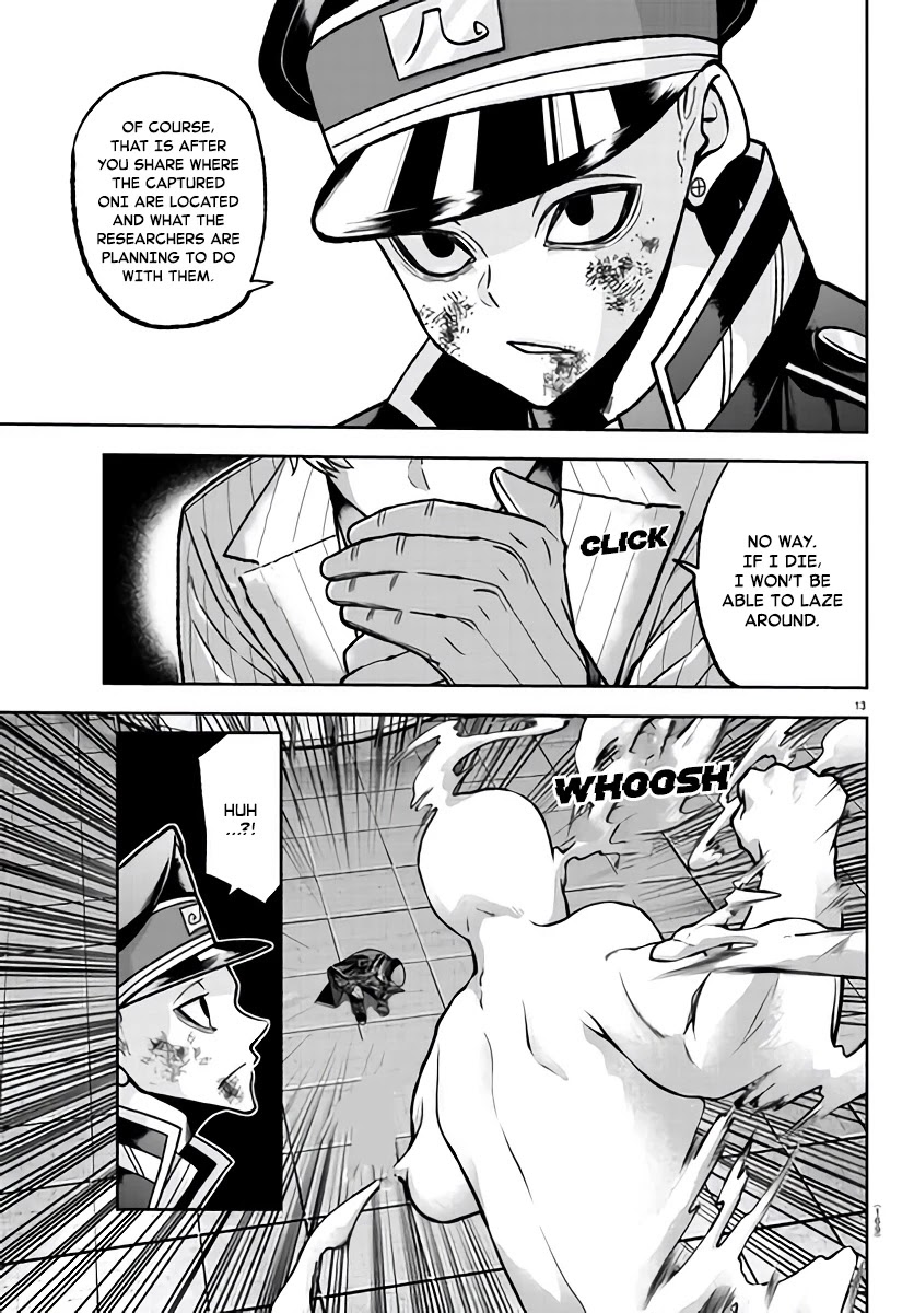 Tougen Anki Chapter 103 page 13 - Chapter 103: Suuch a pain (in the Butt)