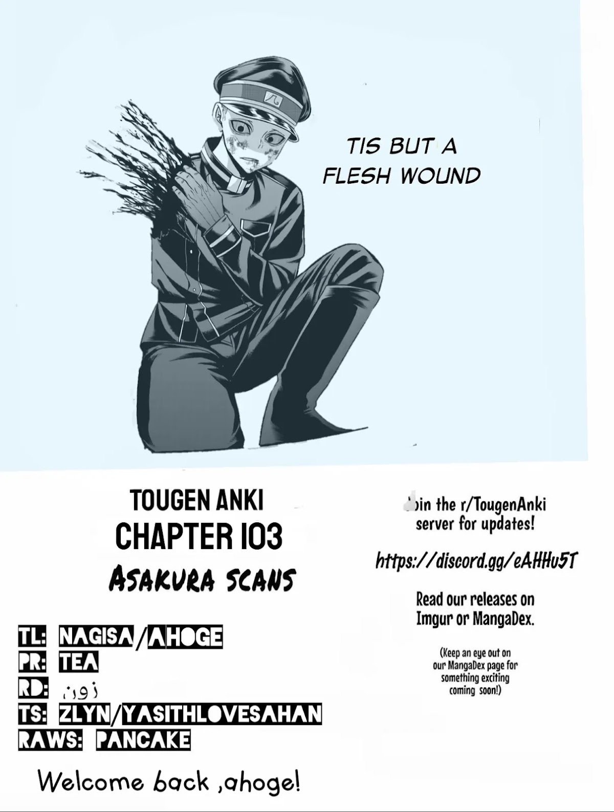 Tougen Anki Chapter 103 page 21 - Chapter 103: Suuch a pain (in the Butt)