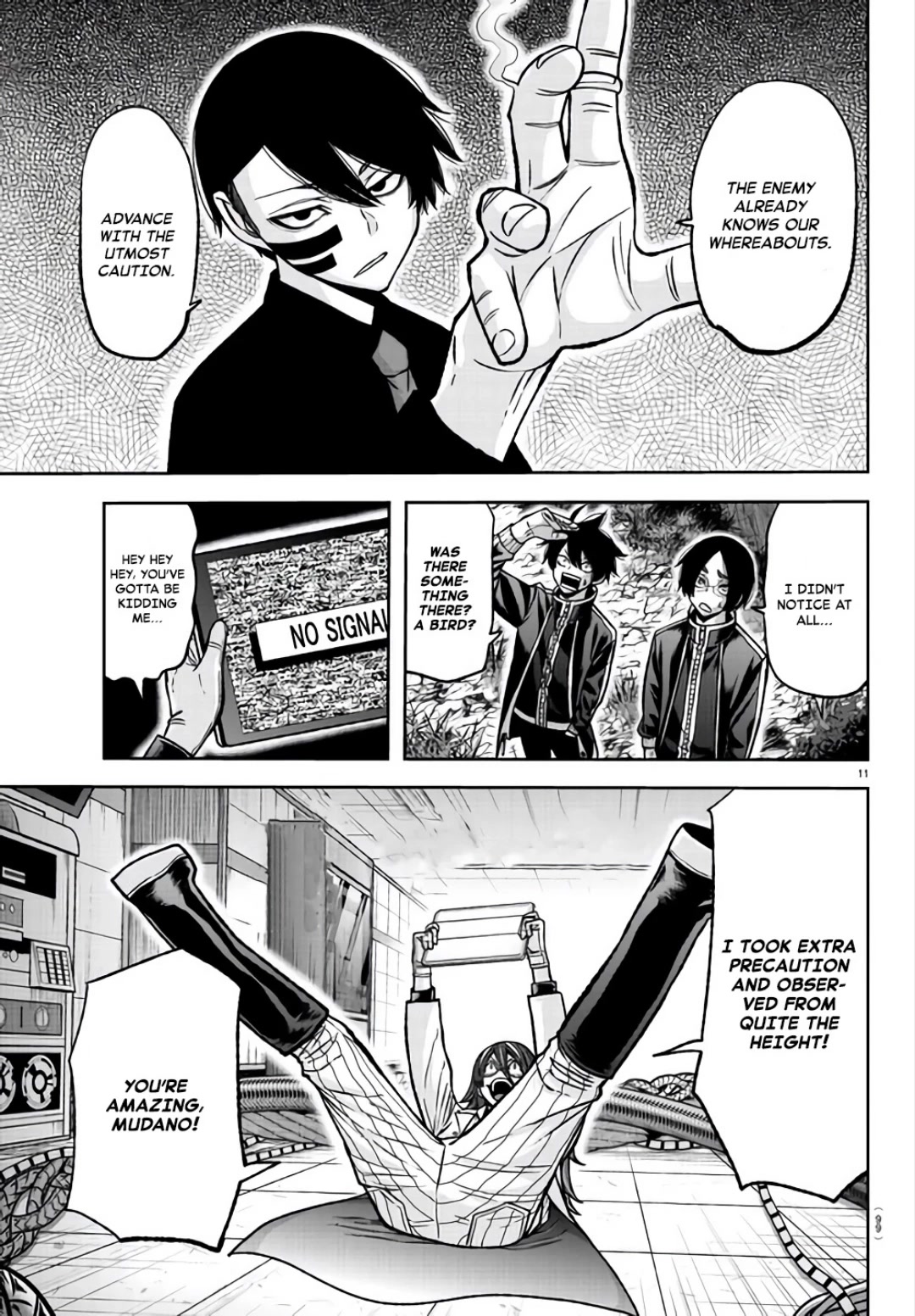Tougen Anki Chapter 105 page 11 - Chapter 105: Each own Path