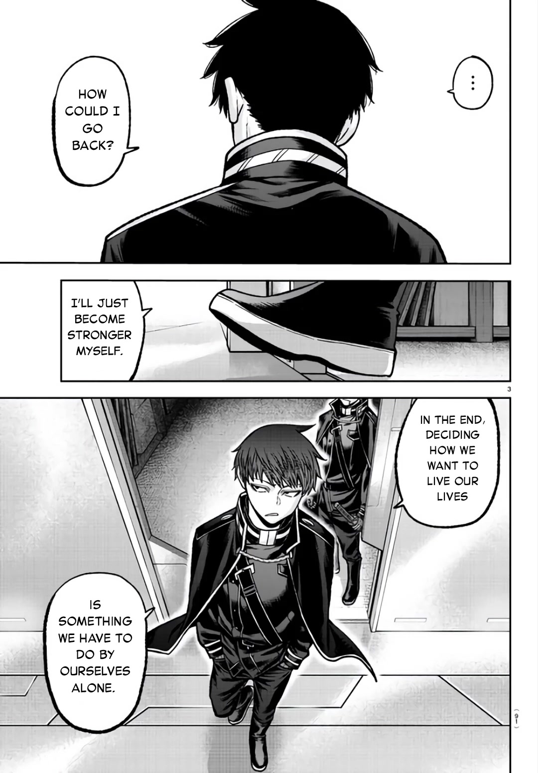 Tougen Anki Chapter 105 page 3 - Chapter 105: Each own Path