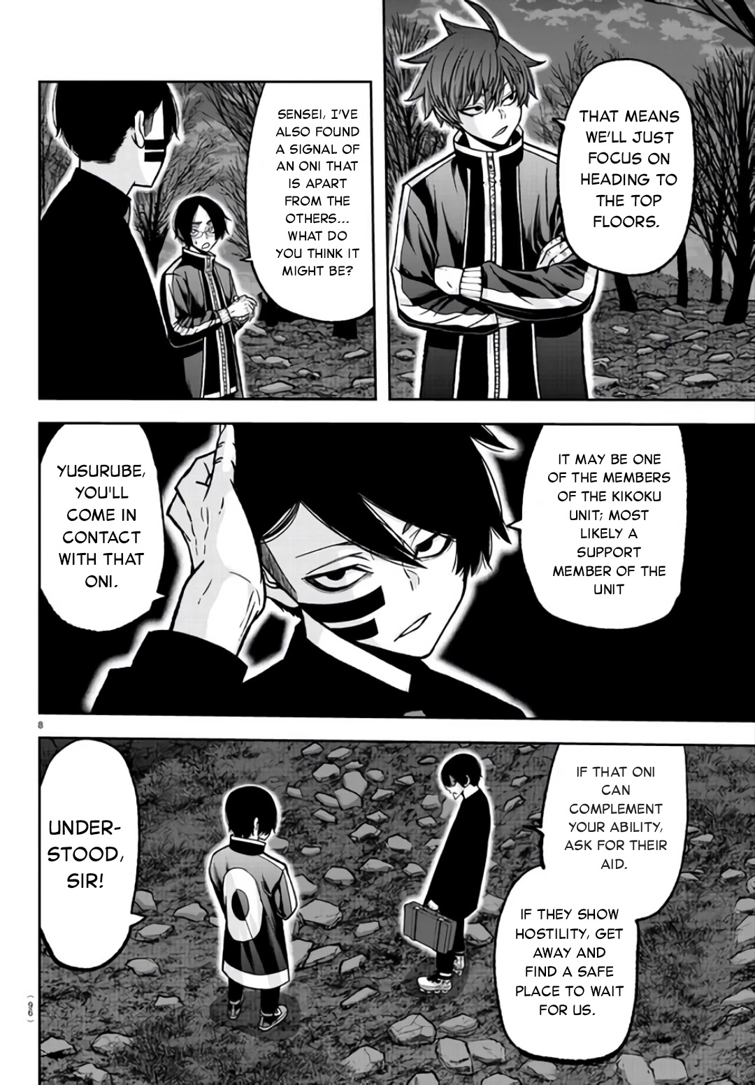 Tougen Anki Chapter 105 page 8 - Chapter 105: Each own Path