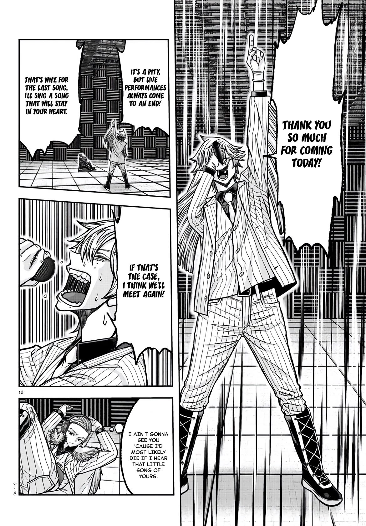 Tougen Anki Chapter 108 page 12 - Chapter 108: Noise