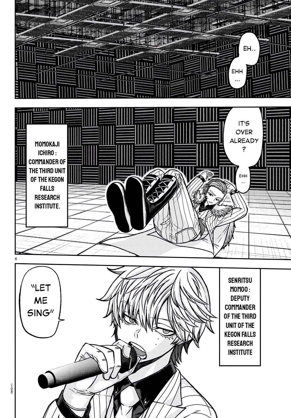Tougen Anki Chapter 108 page 6 - Chapter 108: Noise