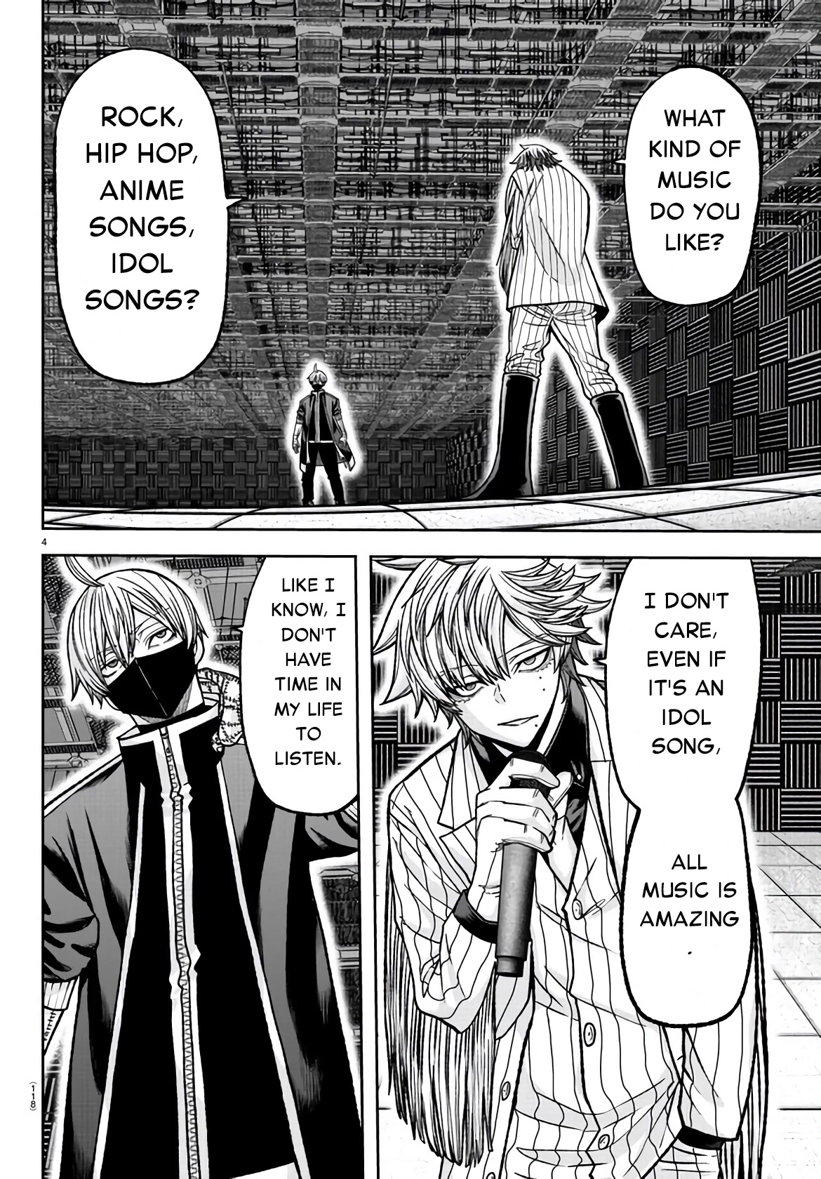 Tougen Anki Chapter 109 page 4 - Chapter 109: Sounds Of Music