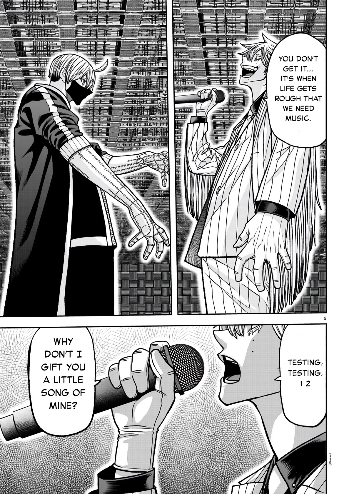 Tougen Anki Chapter 109 page 5 - Chapter 109: Sounds Of Music
