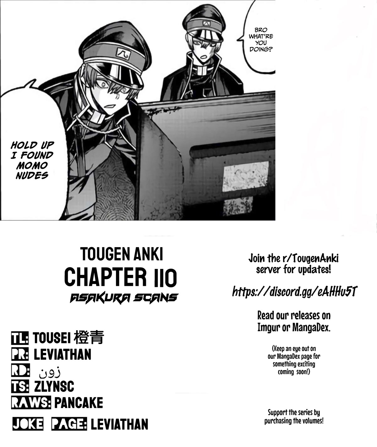 Tougen Anki Chapter 110 page 20 - Chapter 110: Something Invisible